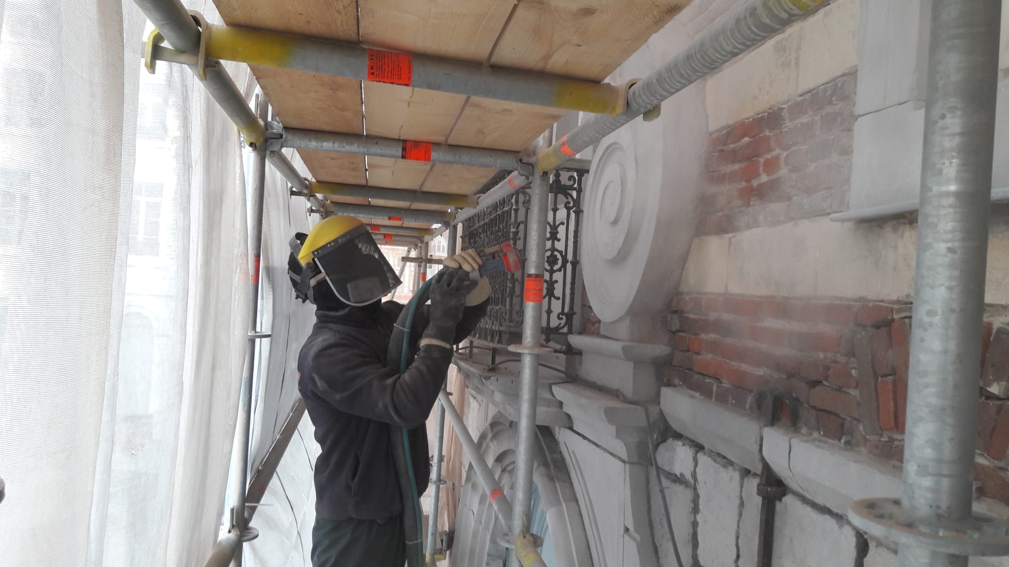 Momnumentale Gevelrestauratie zandstralen Limburg